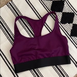Victoria Sport Purple Sports Bra